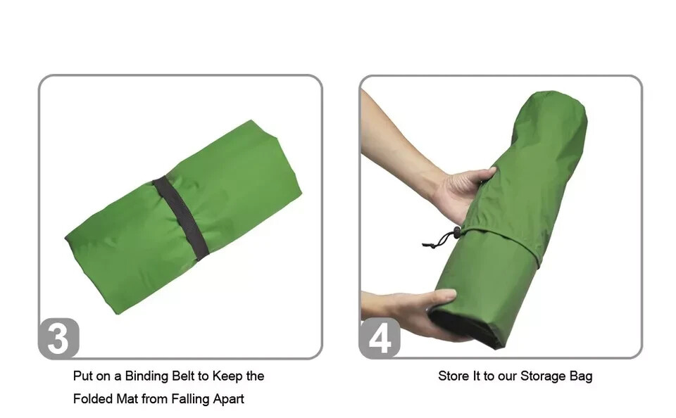 Camping Sleeping Pad Waterproof Inflatable Sleeping Mat Inflating Camping Pads