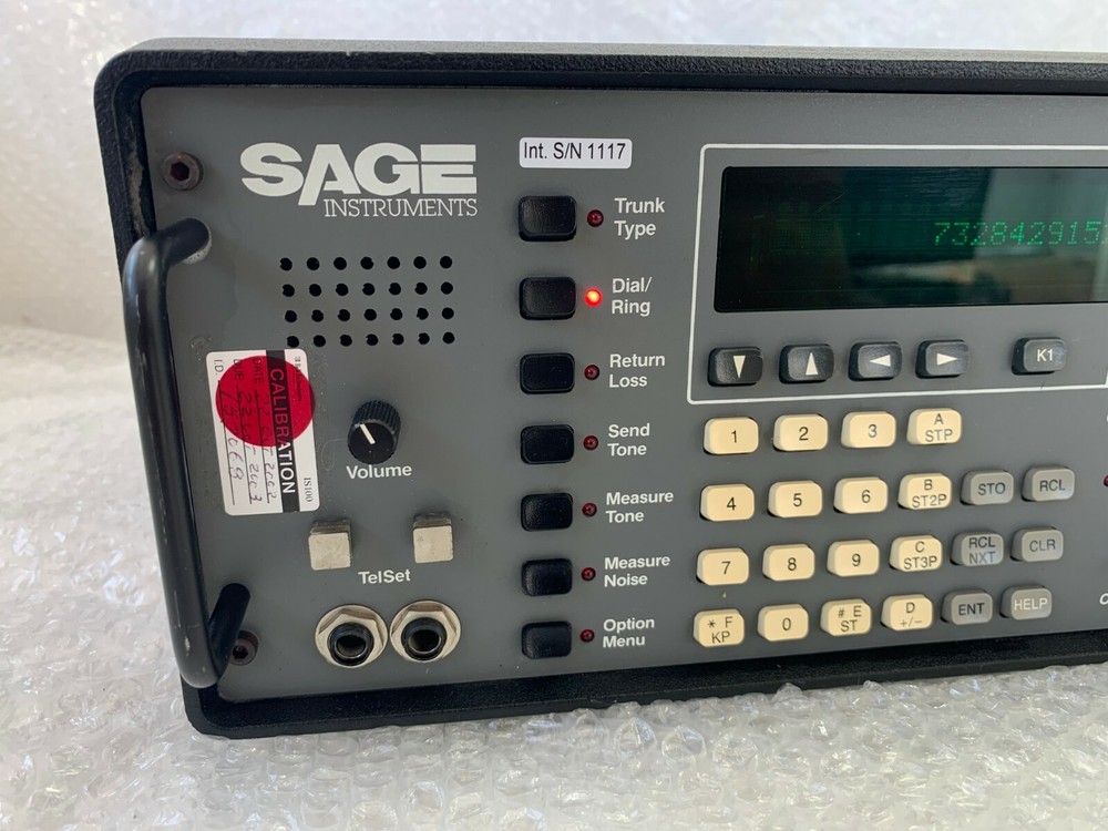SAGE 930A Communications Test Set Used