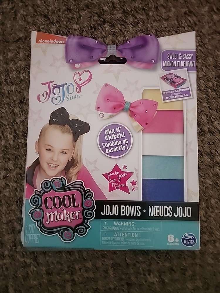 Nickelodeon JoJo Siwa Cool Maker Bows Accessory Pack Create & Recreate