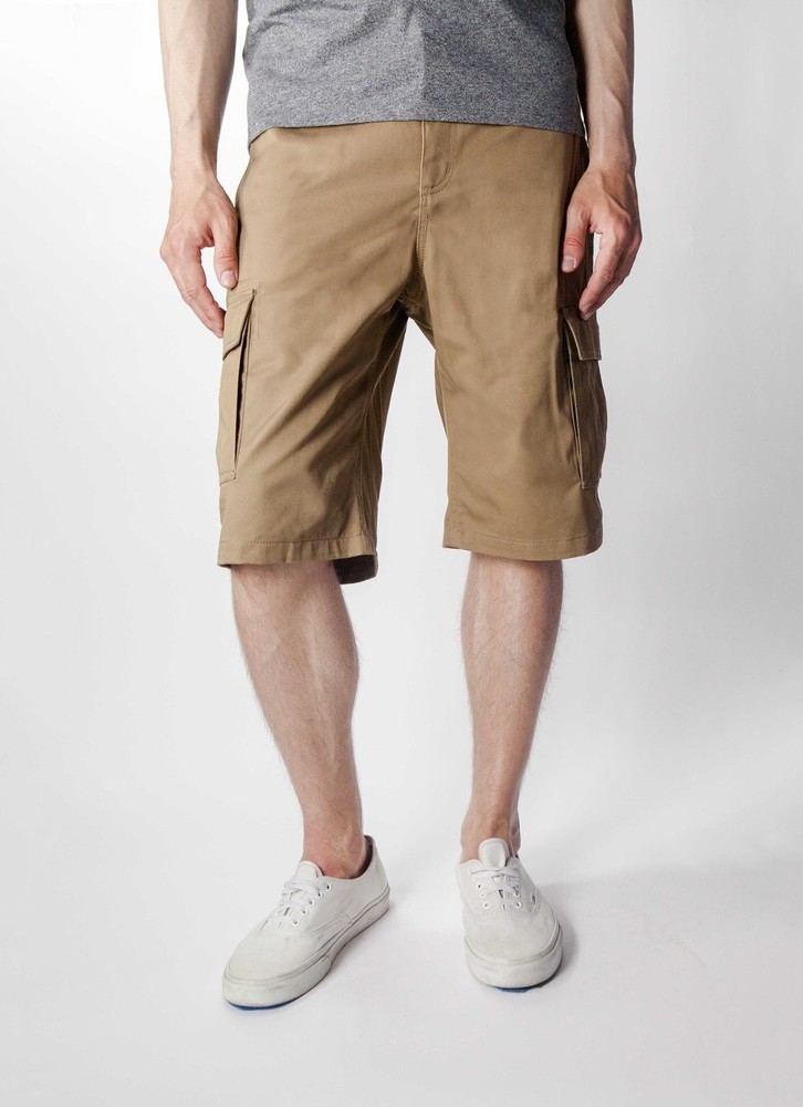 Neo Blue Camel Cargo Shorts 28~44