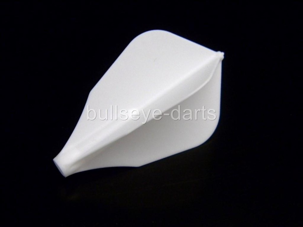 COSMO DARTS FIT FLIGHT 2 SETS (6 FLIGHTS TOTAL) W-SHAPE WHITE