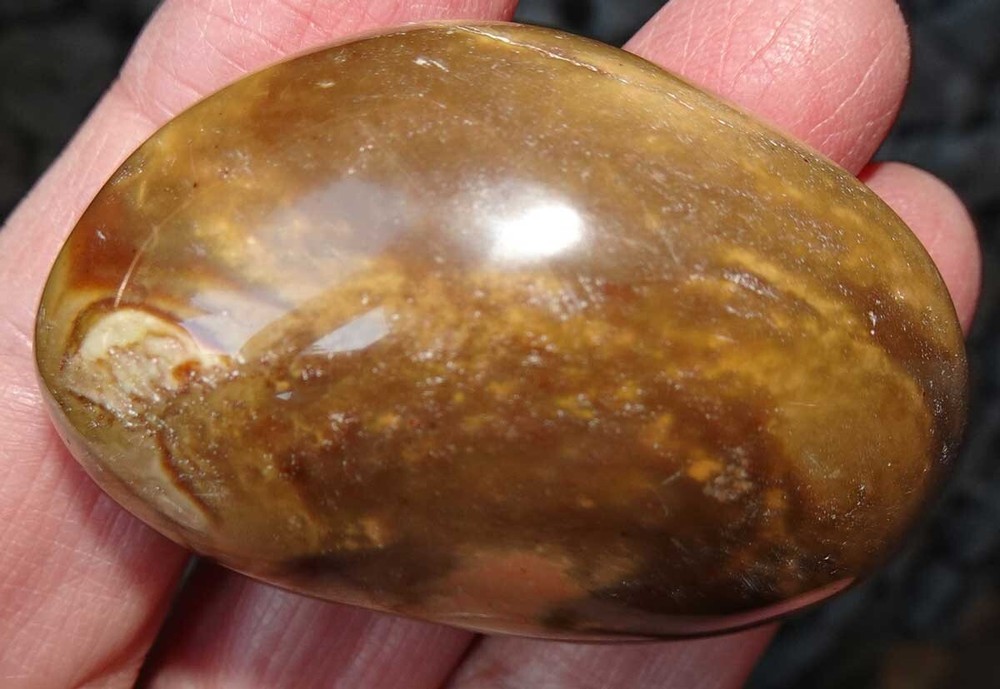 Polychrome Jasper - 3 Polished Pebbles - Madagascar sc749h