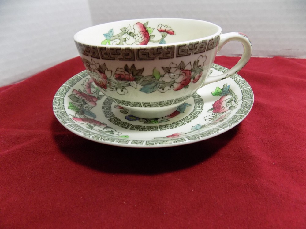 Johnson Bros., Indian Tree, Cup and Saucer,  England