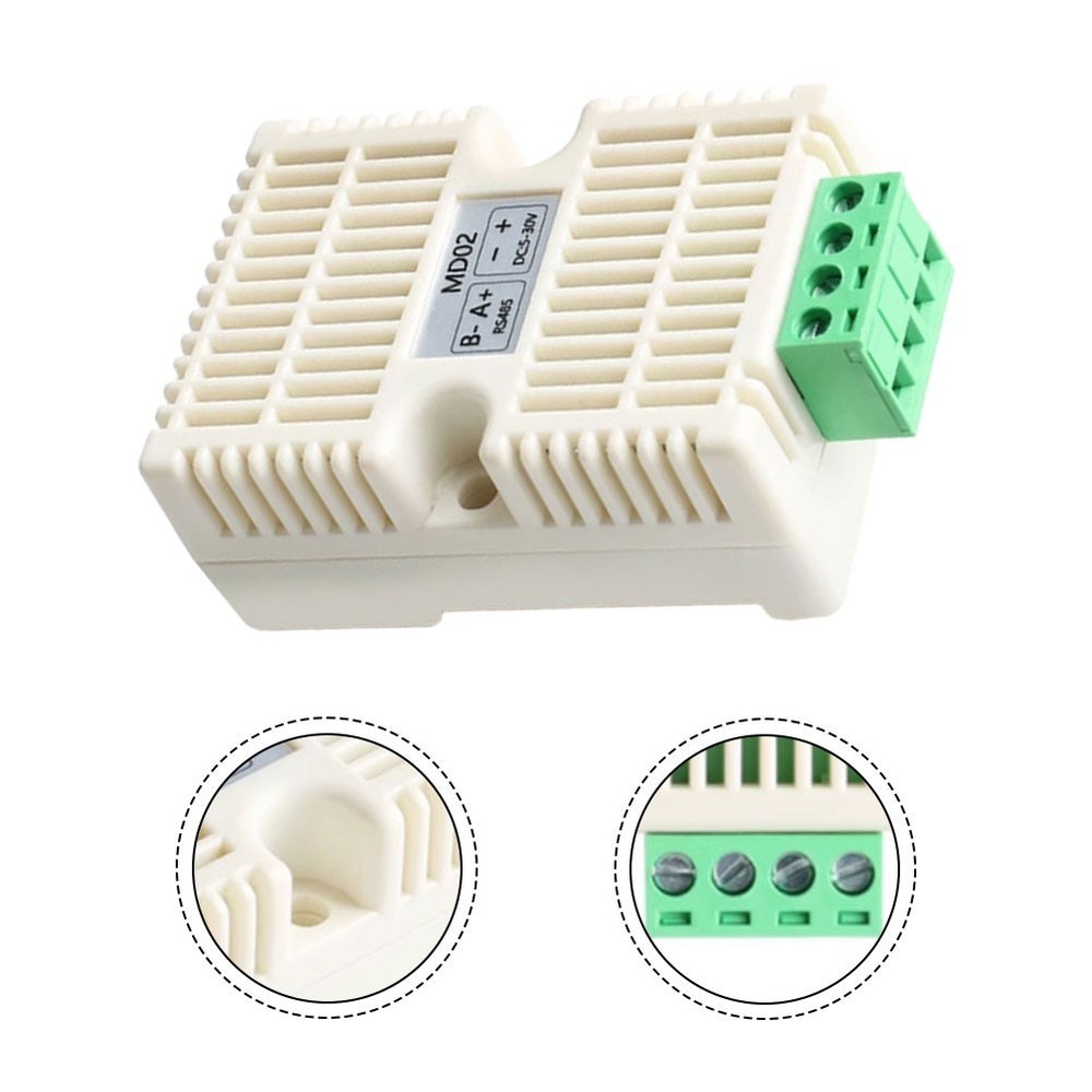 Rail Mount Temperature Humidity Transmitter Sensor for For office Environment