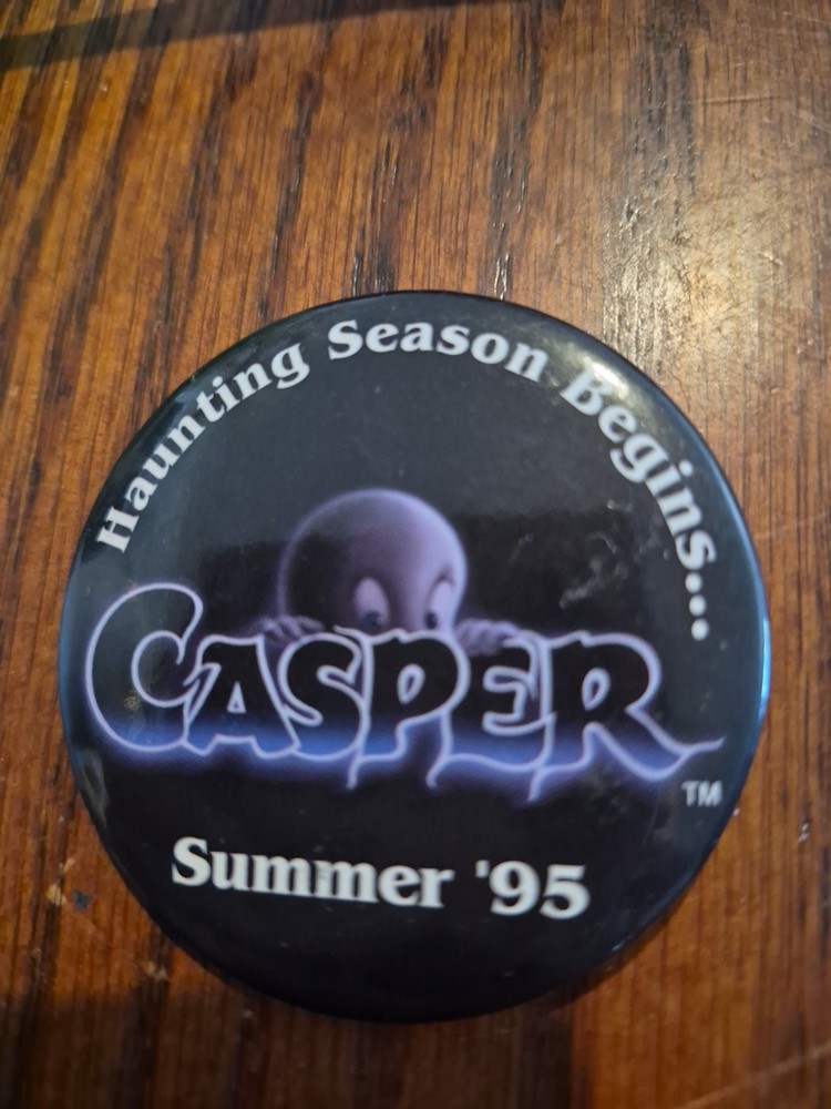 1995 Casper the Friendly Ghost Summer '95 Pin