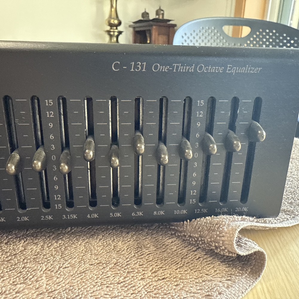 AudioControl C-131 One-Third Octave Constant Q Precision Equalizer