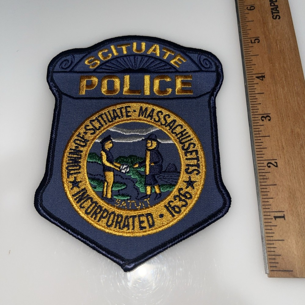 Massachusetts Town Of Scituate Police Patch
