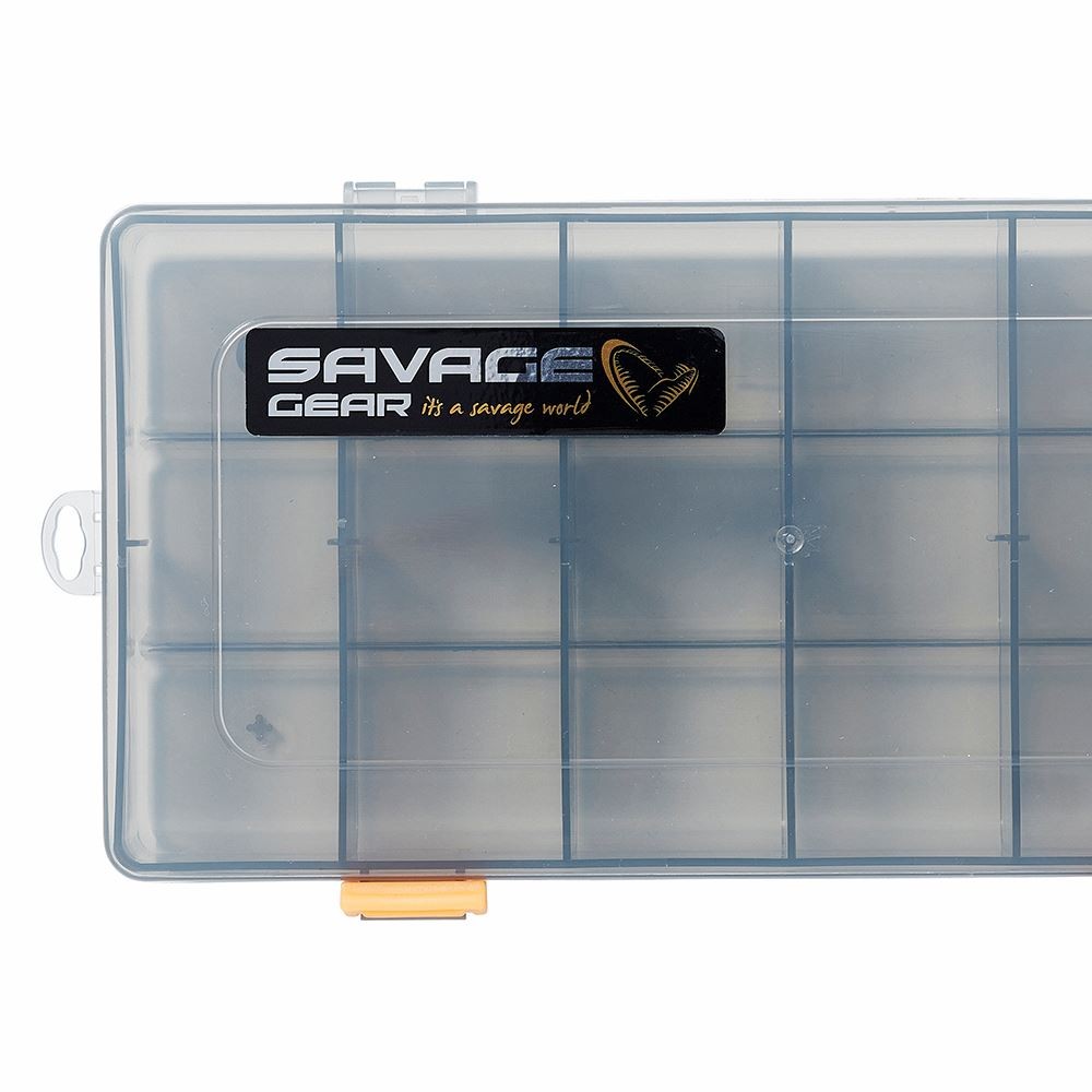 Savage Gear Flat Lure Box Kit Smoke 2pcs