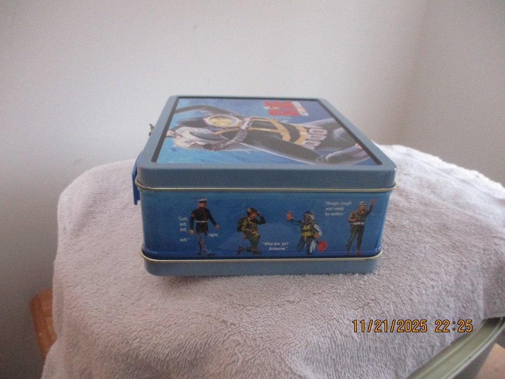 GI JOE ACTION SAILOR TIN LUNCHBOX