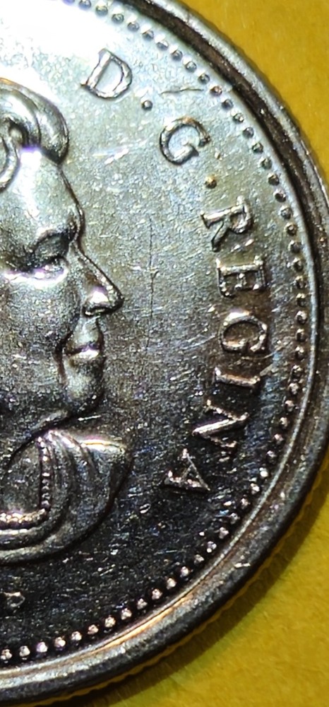 2006P Canada Quarter Dollar With Errors!