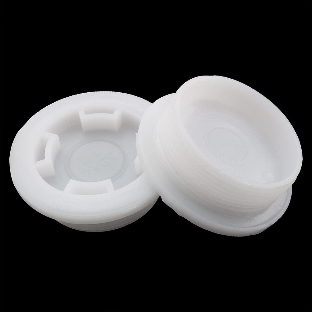 4pcs 2" Bung Cap Fine Thread Poly Buttress Drum Bung for 55 Gallon Plastic Dr...