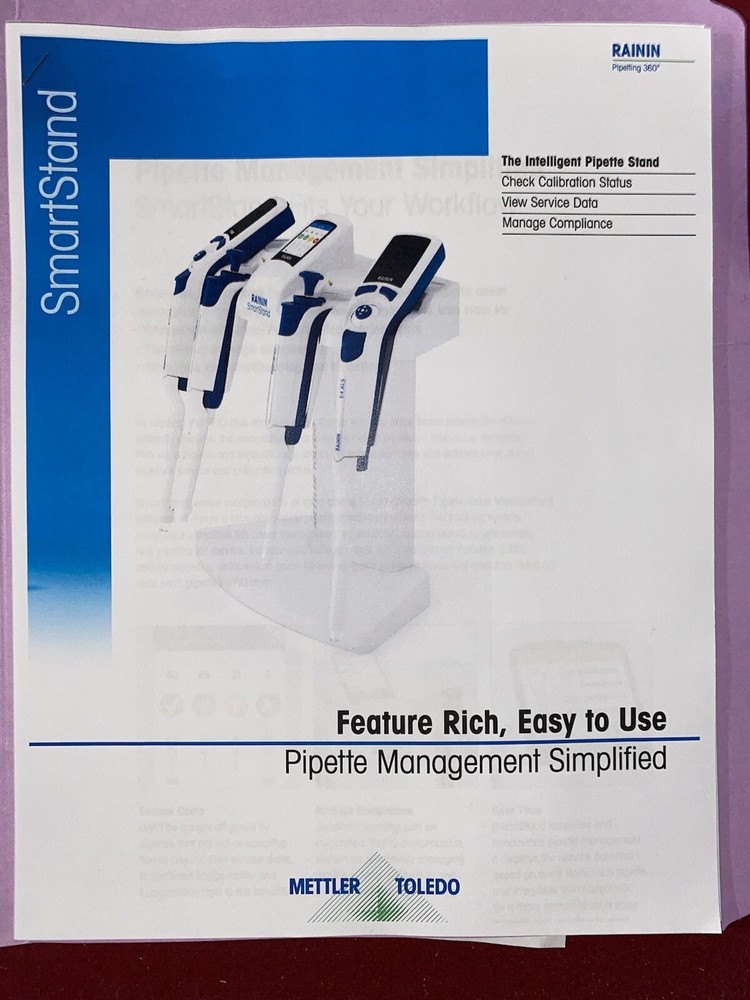 Rainin SmartStand Pipetting 360