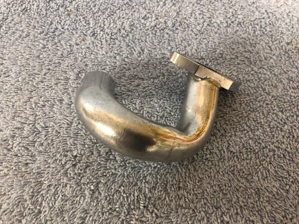RC Helicopter 60 Size Side Exhaust Engine Header With Exhaust Spacer