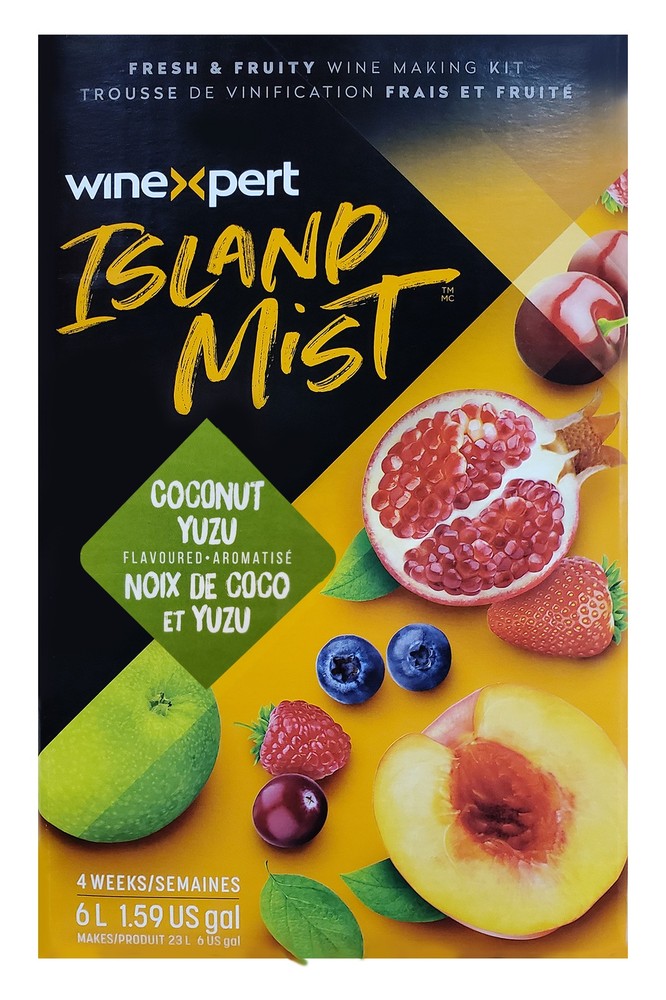 Island Mist Coconut Yuzu Wine Ingredient Kit