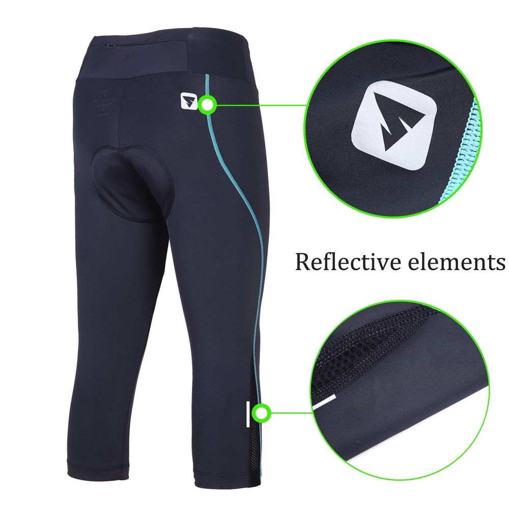 womens Capri Small Blueline 3/4tights