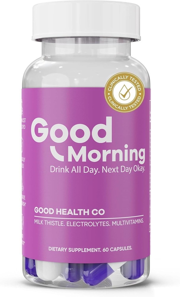 Party Relief Capsules After Drinking DHM Milk Thistle Electrolyte Support