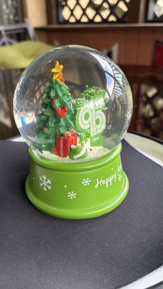 Publix 95th Anniversary Christmas Tree Snow Globe