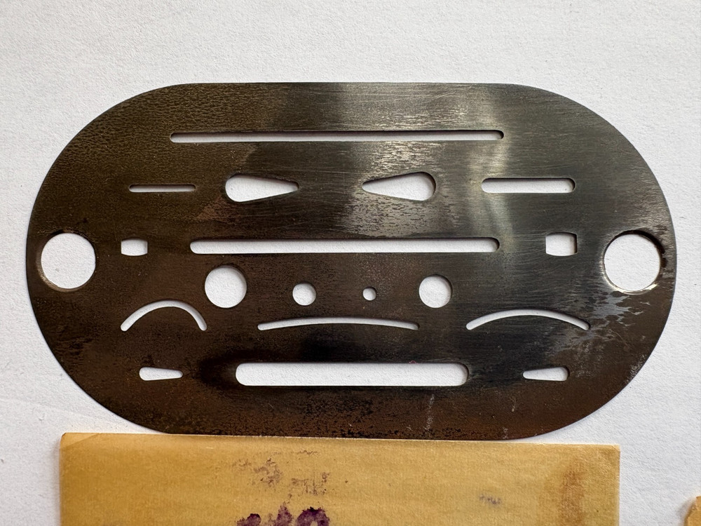Vintage Ames Lettering Device Original Envelope Instructions & Erasing Shields