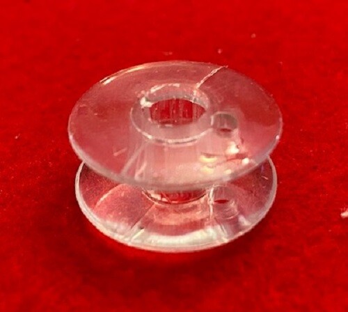 CLASS 66 BOBBINS CLEAR PLASTIC 172222P