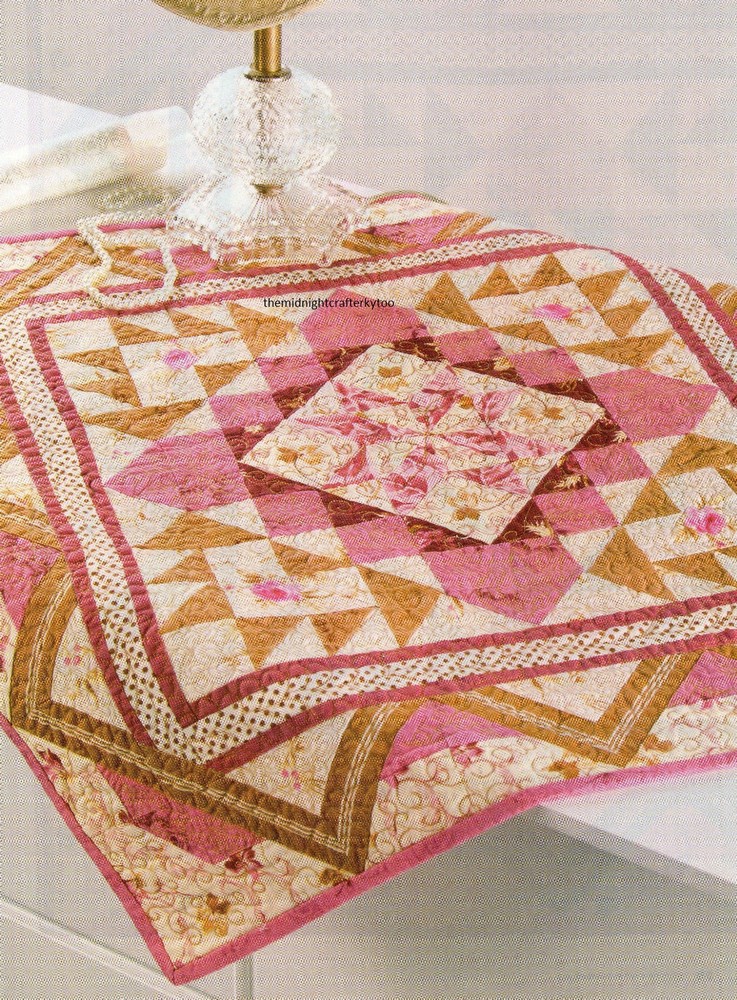Scrappy Puzzle Quilt Pattern Pieced JM