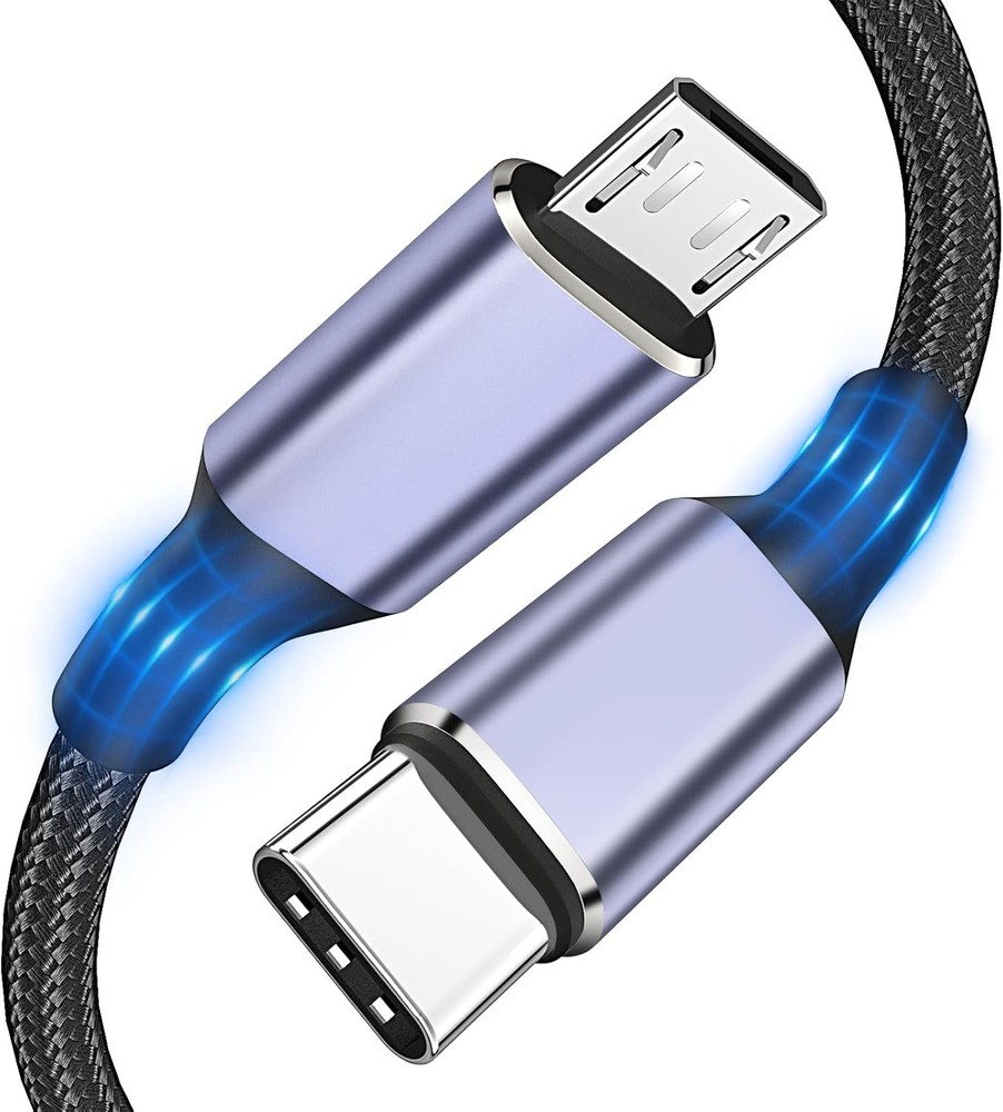 USB C to Micro Cable 3FT Type C Adapter