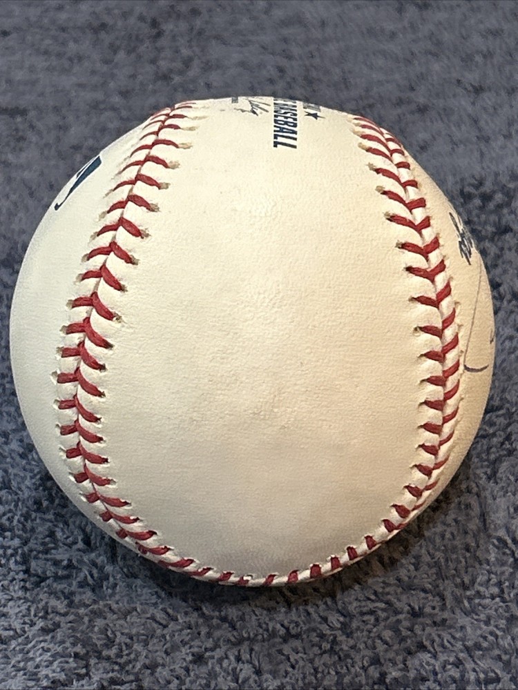 carl pavano signed baseball autograph ball auto i