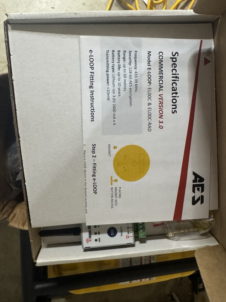 AES EL00C-RAD-K E-LOOP COMMERCIAL WIRELESS LOOP KIT