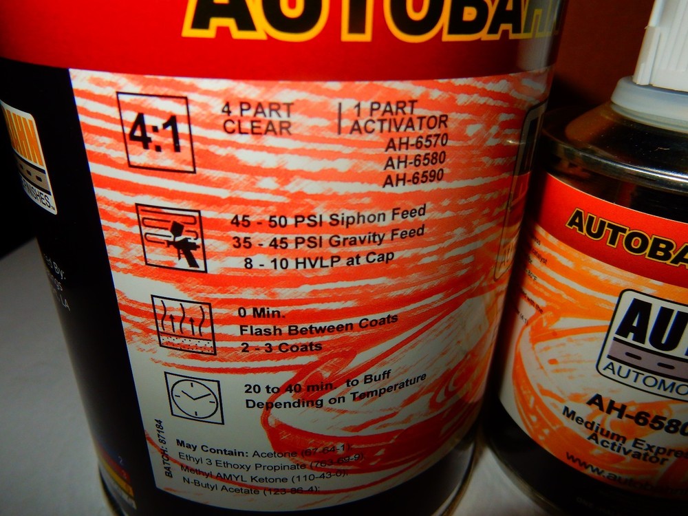 AC - 9035-4 Express Urethane Clear Coat Quart Kit