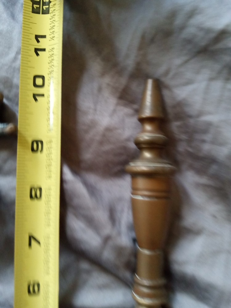 Replacement Handle And Grabbers For Fireplace Tongs Brass