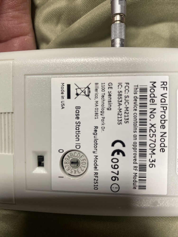 GE Kaye Valprobe RF Sensor Node X2570M-36