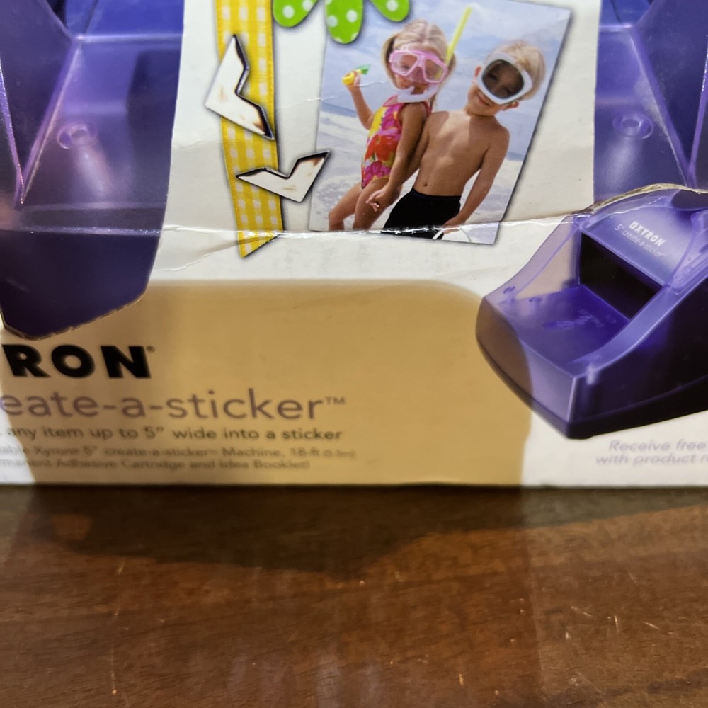 XYRON 5” Create-a-Sticker Sticker Maker Machine Model 500