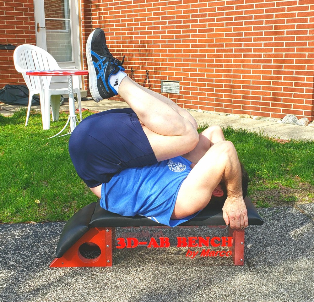 3D-AB Bench,Ab exercise. Ab bench. Core. Strength training. Crunch. Abdominal