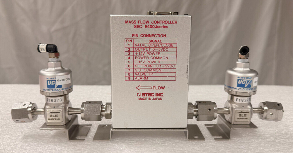 SEC-E440J Mass Flow Controller 200 sccm Calibrated for Ar