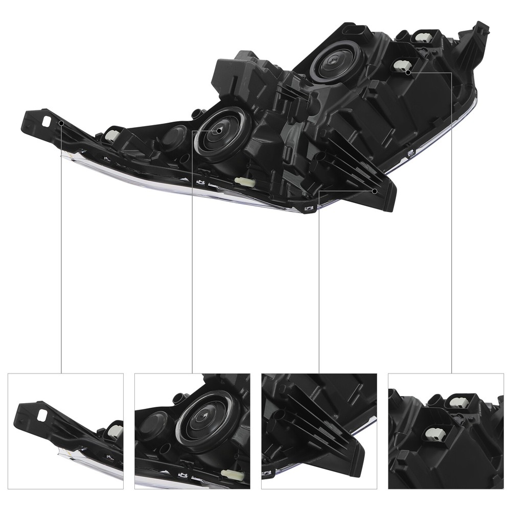 For Ford Transit Connect 2014-2018 Halogen Headlight Driver Left Side Headlamp