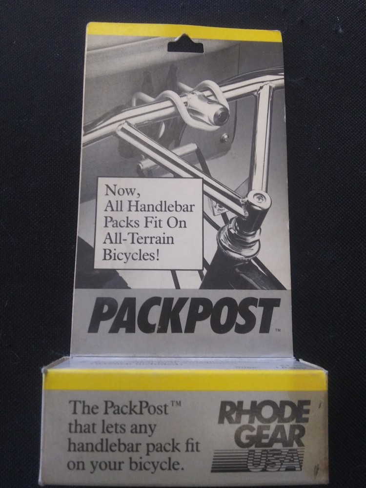 Rhode Gear old school pack post for bull moose handlebars