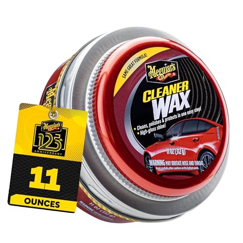 Cleaner Wax, Easy-to-Use Paste Wax that Removes Light Defects, Protects