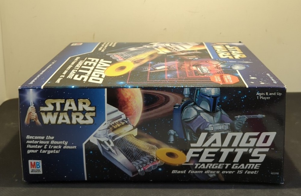 Star Wars Jango Fett's Target Interactive Game Milton Bradley 2002