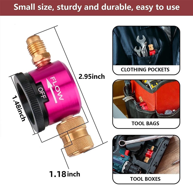 HVAC Nitrogen Purge Regulator Kit – Precision Nitrogen Flow Control Tool US