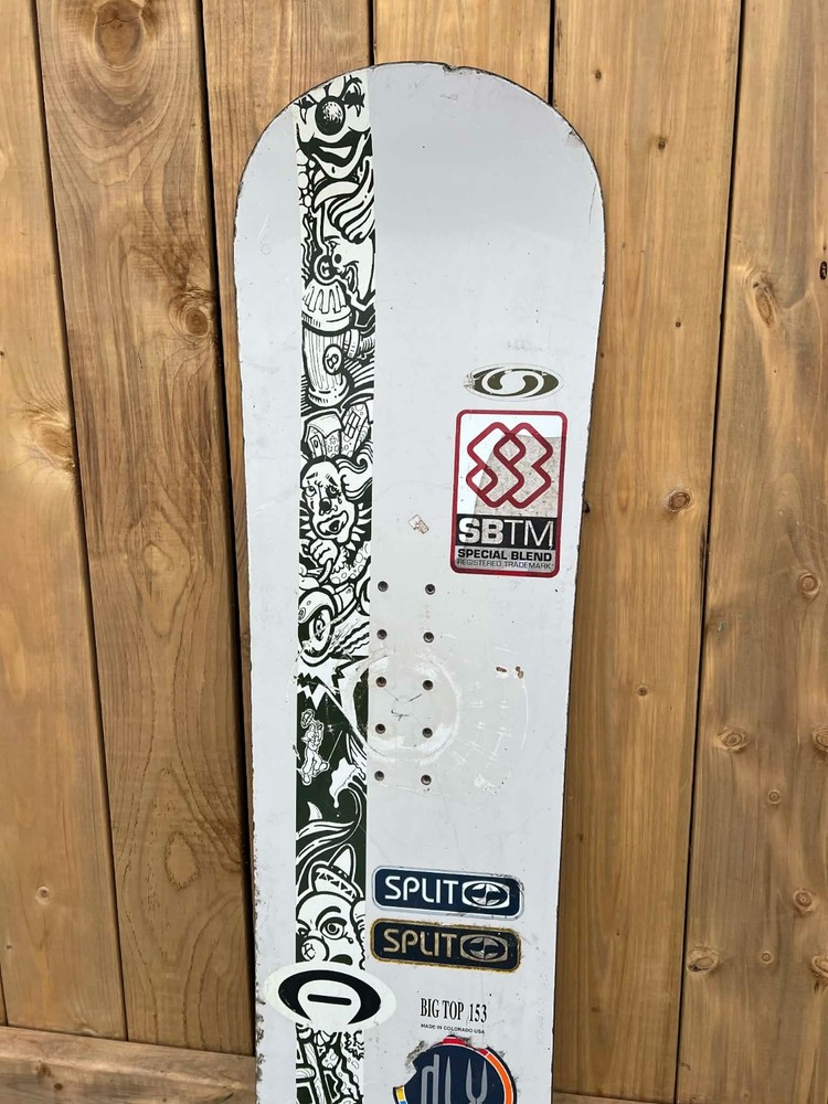 BIG TOP AGGRESSION Alpine Snowboard 153 cm Long Great Graphics