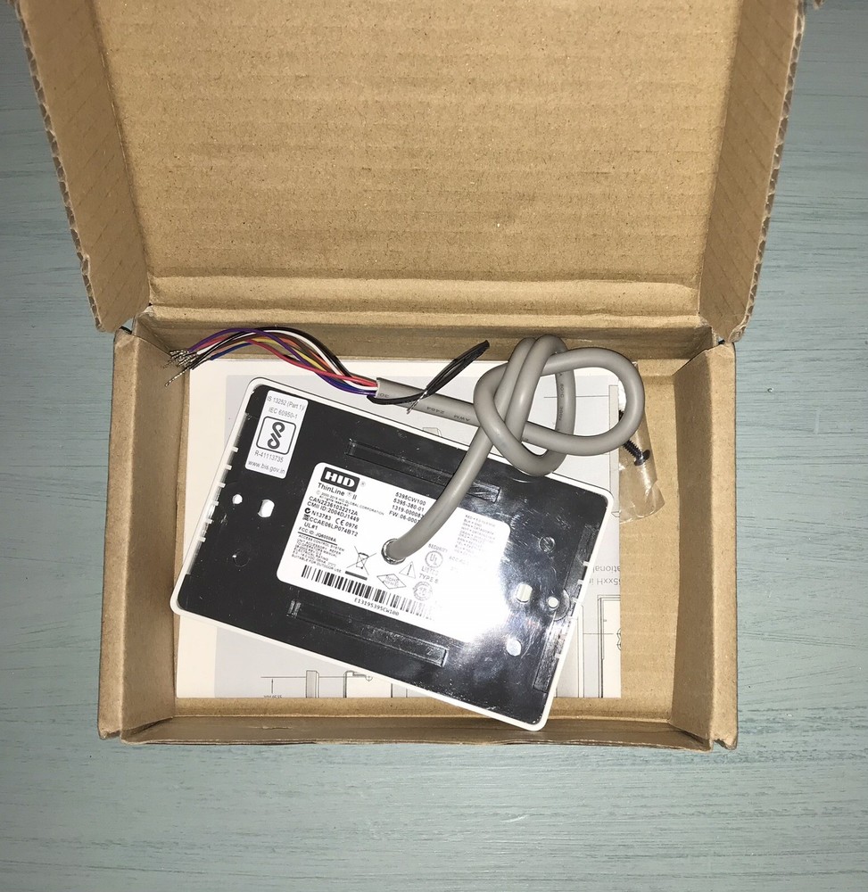 HID PROX THINLINE II WALL SWITCH READER MODEL TL-5395 (WHITE) - NEW OPEN BOX