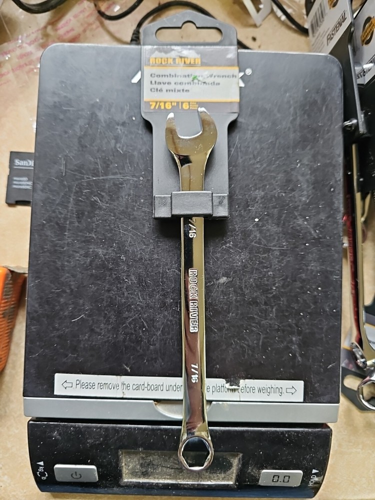 Rock River 7/16 inch Combination Wrench (new) Bin E