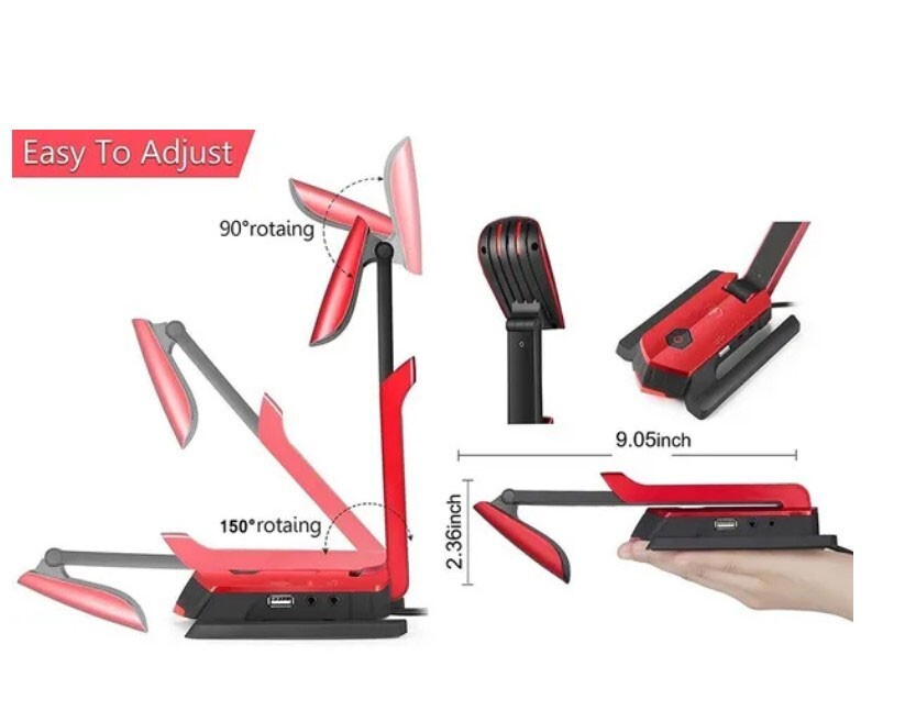 Multifunctional Desktop USB Microphone for PC, Laptop,PS4 Gaming Chatting Record