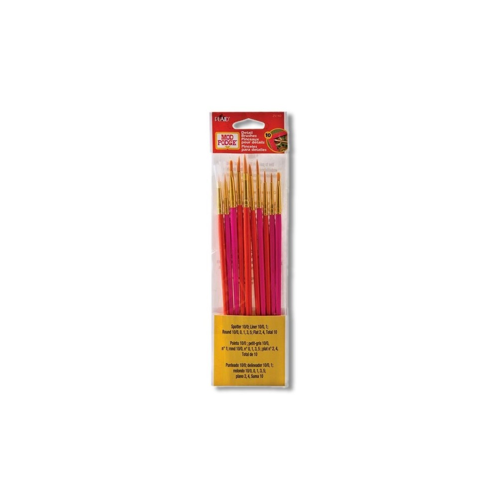 Plaid Mod Podge Flat Paint Brush 25140