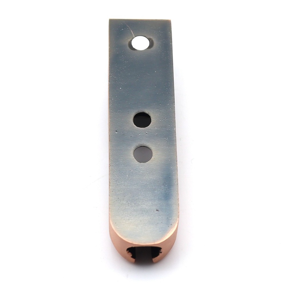 5 String Bass Bridge Individual Bridge Tailpiece Single String Saddle Red Copper