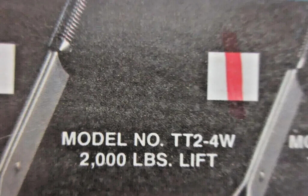 TUF-TUG TT2-4W Web Strap Puller 2 feet 2000 lb. Lift, 4000 lb. Pull 1" Web USA