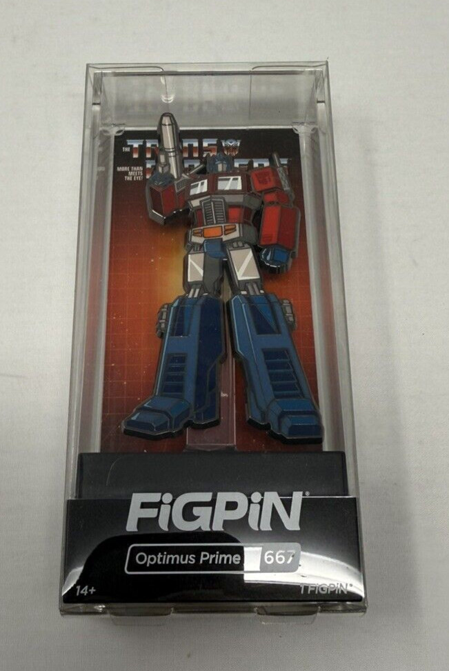 Hasbro 2021 The Transformers FigPin Optimus Prime #667   SJM