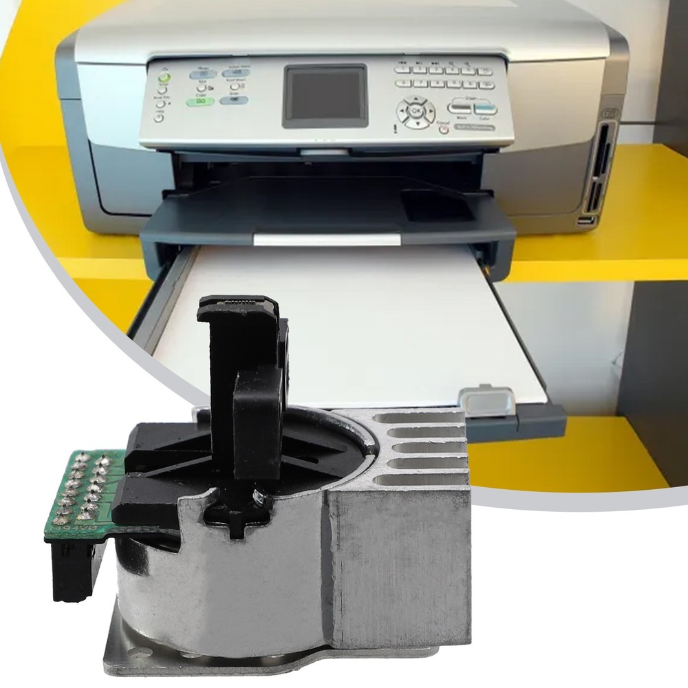 Dot Print Head Printhead 1235228 High Reliability Silver Color Printer Accessory