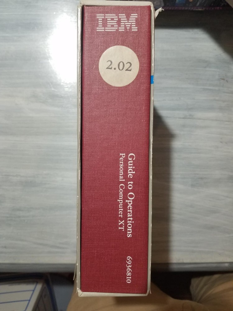 IBM Guide to Operations Personal Computer XT 6936810 2.02