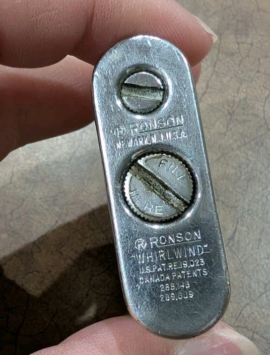 Ronson Whirlwind Cigarette Lighter - Vintage USA