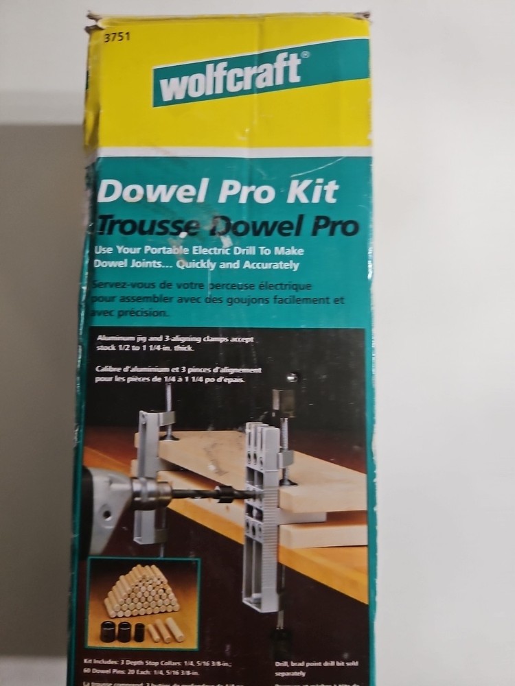 Wolfcraft 3751 Dowel Pro Kit